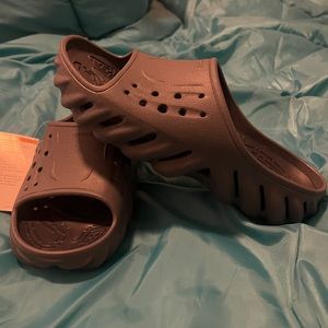 Crocs echo slide sz 8 grey